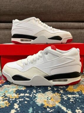 Size 10 - Air Jordan 4 RM “White Fire Red”
